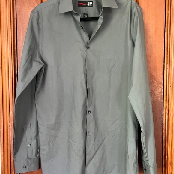 jf j.ferrar Other - JF J.Ferrar Charcoal Dress Shirt